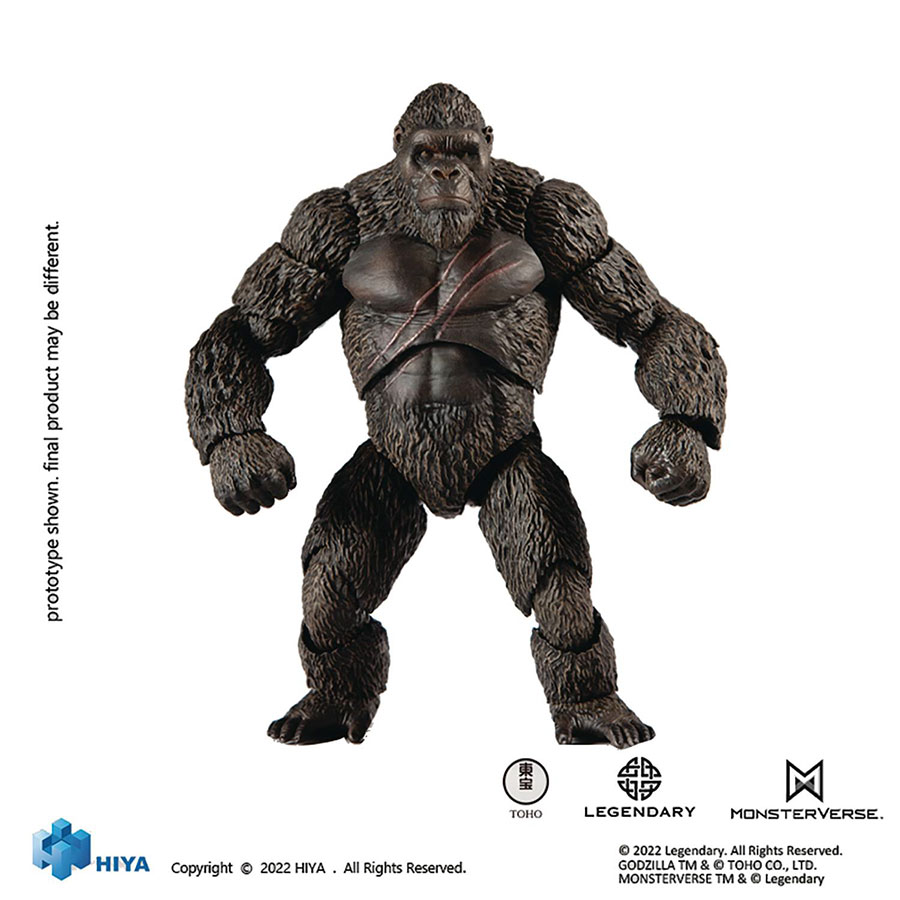 Godzilla vs Kong Exquisite Series Basic Kong Non-Scale Previews Exclusive Action Figure