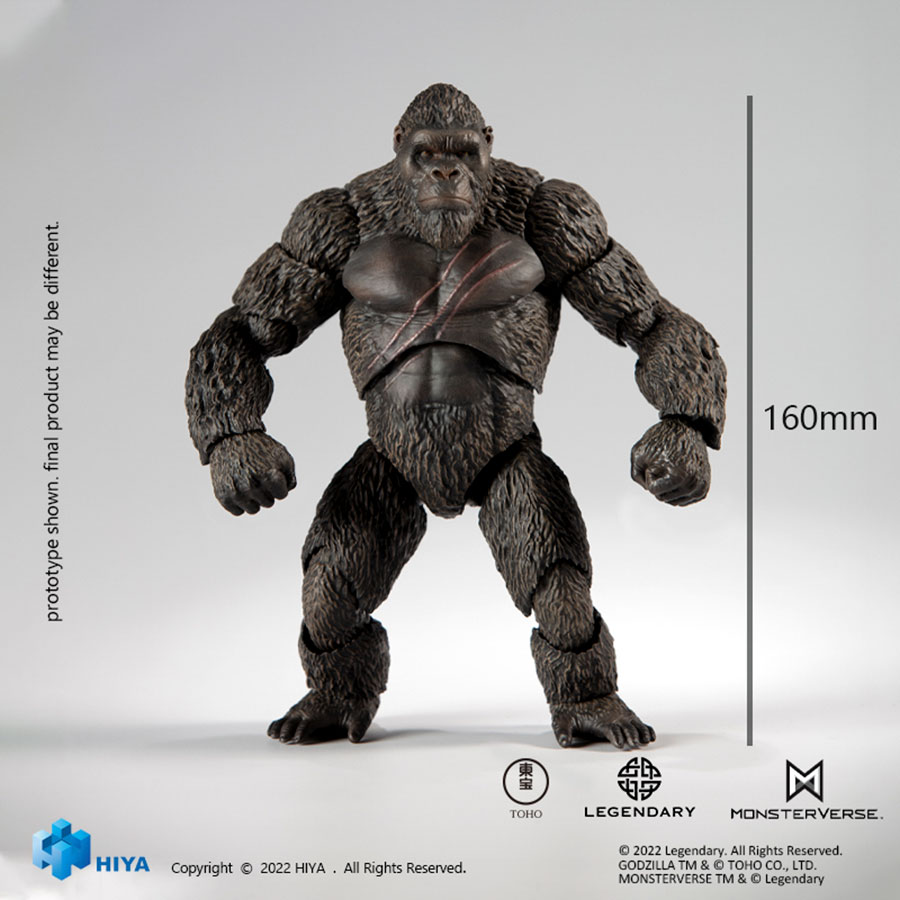 Godzilla vs Kong Exquisite Series Basic Kong Non-Scale Previews Exclusive Action Figure