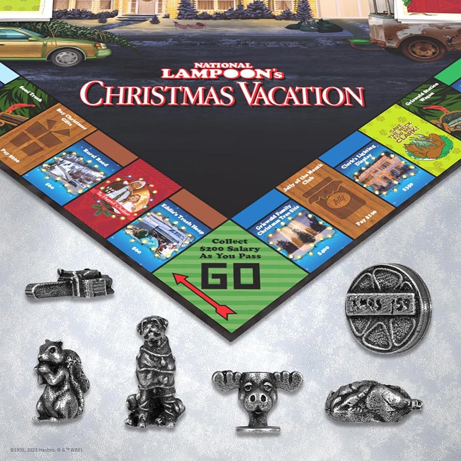 Monopoly National Lampoons Christmas Vacation Board Game