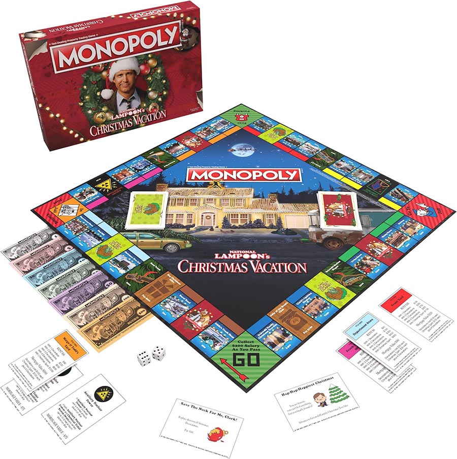 Monopoly National Lampoons Christmas Vacation Board Game
