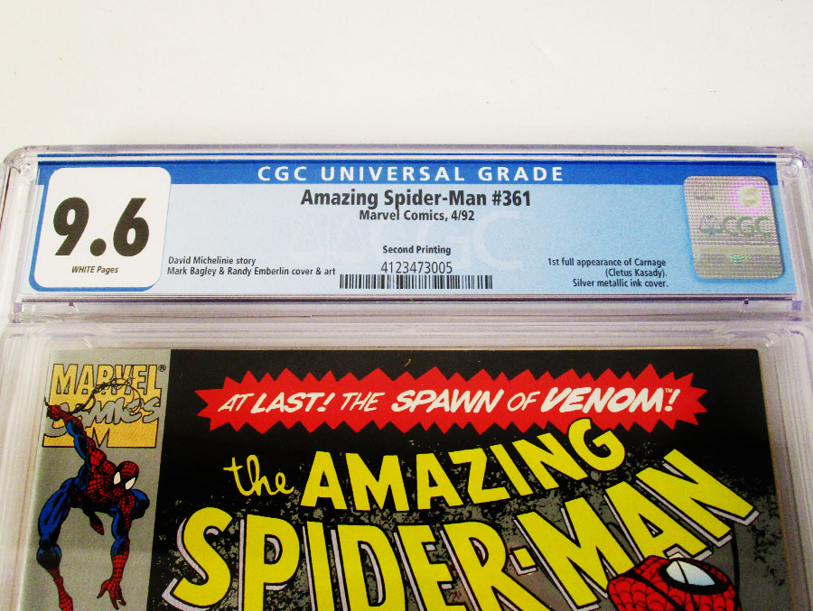Amazing Spider-Man #361 Cover E 2nd Ptg CGC 9.6