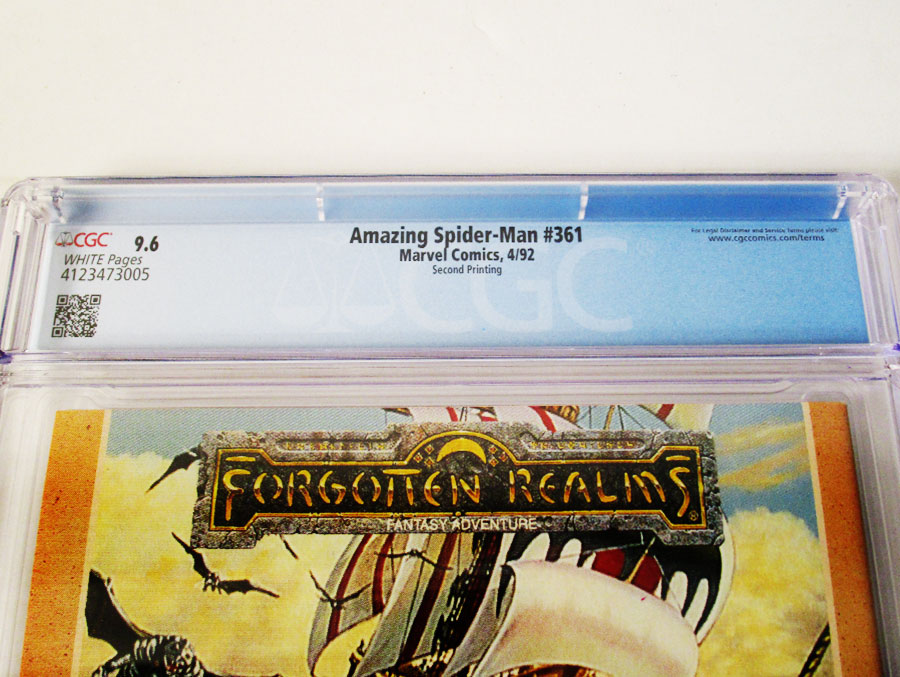 Amazing Spider-Man #361 Cover E 2nd Ptg CGC 9.6