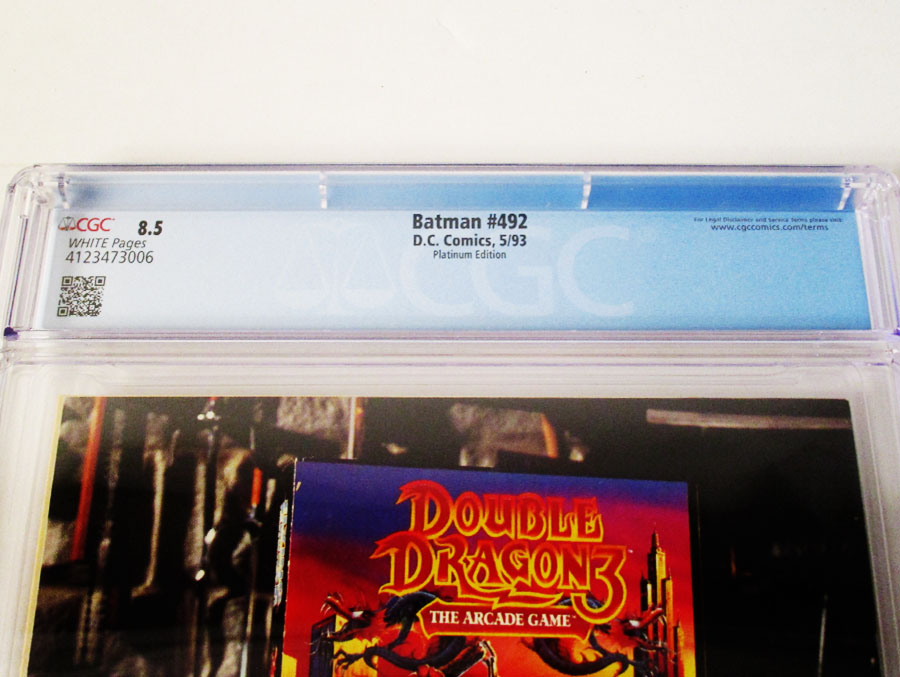 Batman #492 Cover E Platinum Edition CGC 8.5