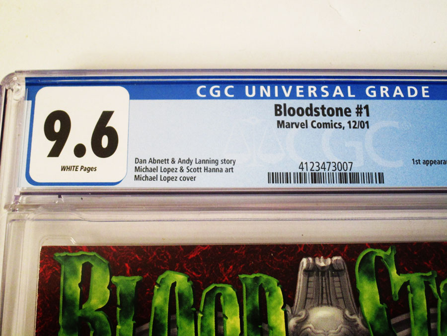 Bloodstone #1 Cover B CGC 9.6