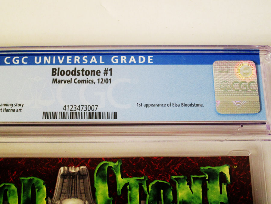 Bloodstone #1 Cover B CGC 9.6