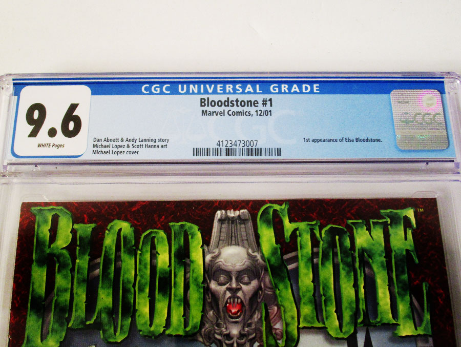 Bloodstone #1 Cover B CGC 9.6