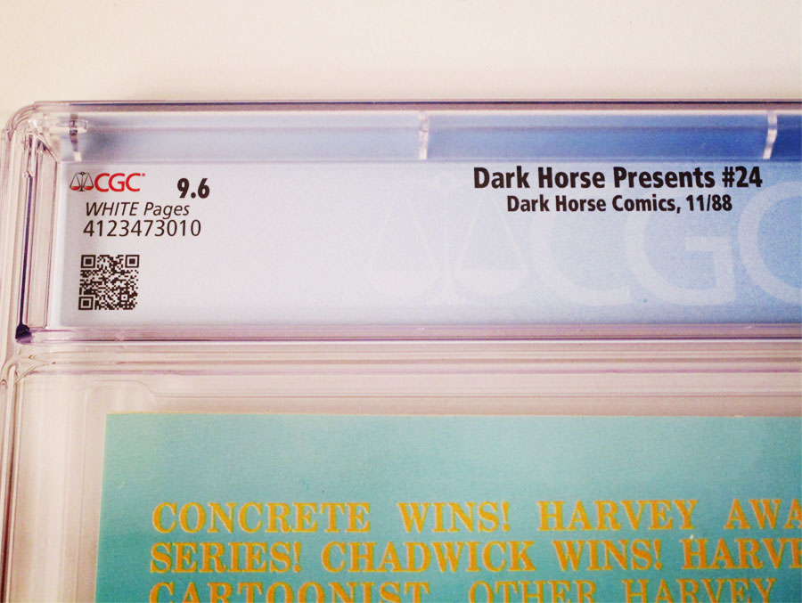 Dark Horse Presents #24 Cover B CGC 9.6
