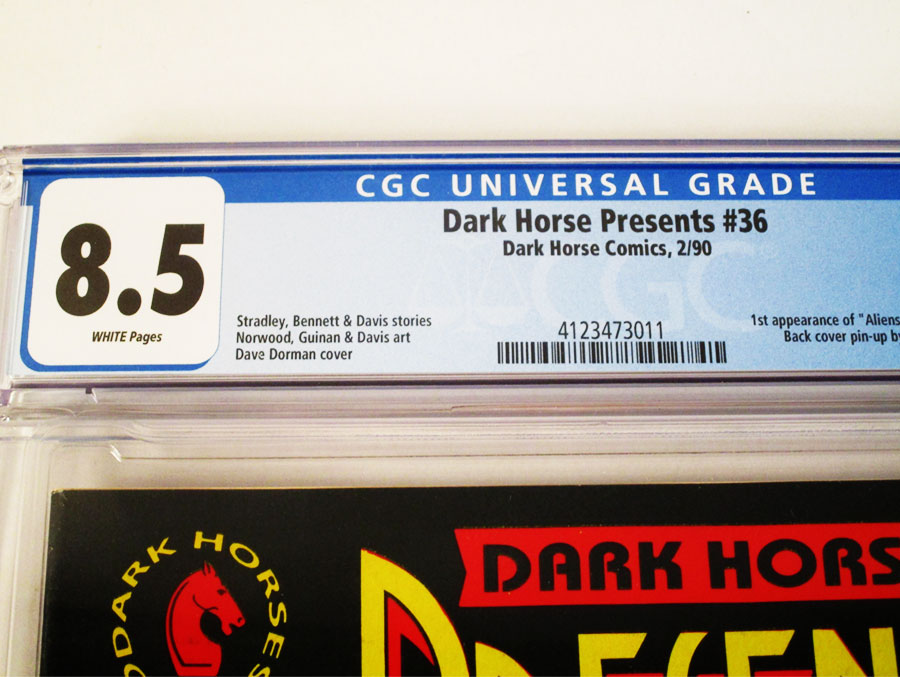 Dark Horse Presents #36 Cover C Painted Cover CGC 8.5