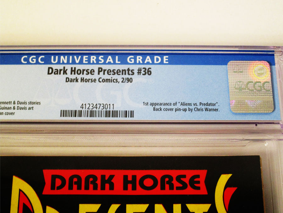 Dark Horse Presents #36 Cover C Painted Cover CGC 8.5
