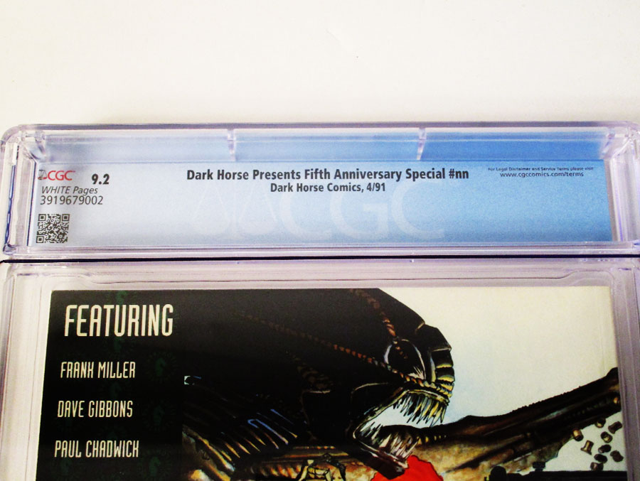 Dark Horse Presents Fifth Anniversary Special #1 Cover B CGC 9.2