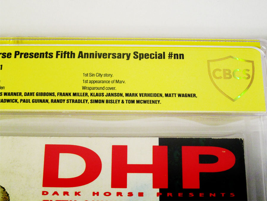 Dark Horse Presents Fifth Anniversary Special #1 Cover C Signed By Creators CBCS 9.0