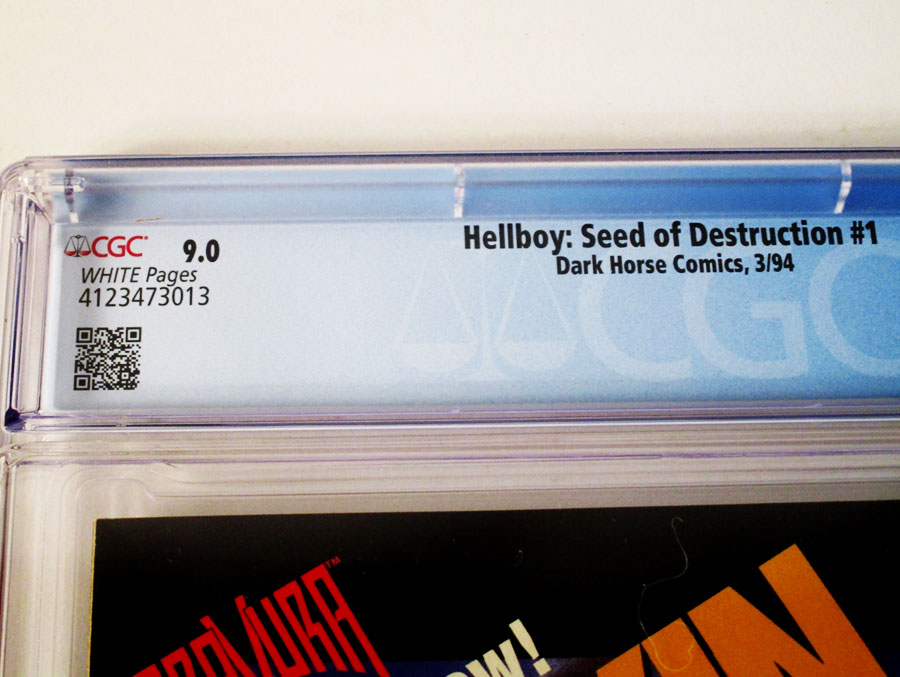 Hellboy Seed Of Destruction #1 Cover B CGC 9.0