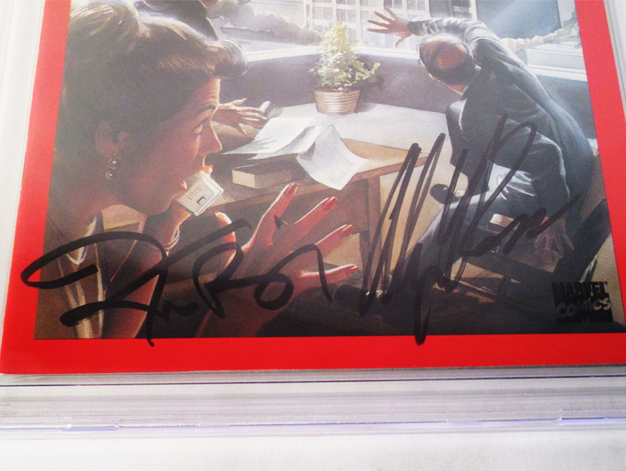 Marvels #0 Cover B Signed By Alex Ross & Kurt Busiek CBCS 9.6