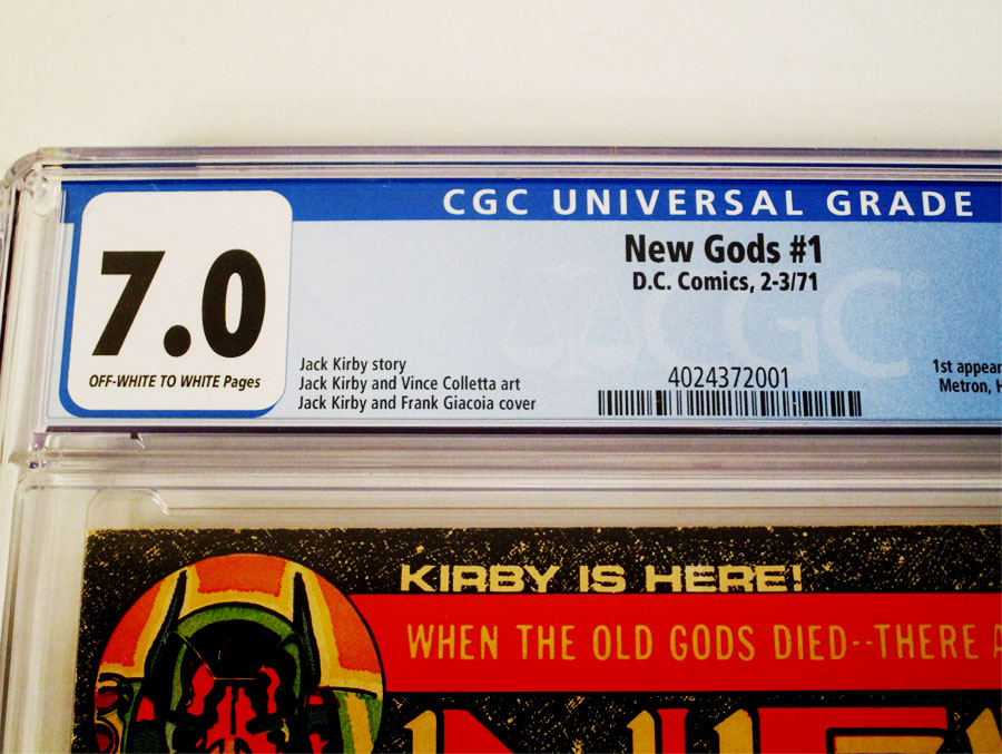 New Gods Vol 1 #1 Cover B CGC 7.0