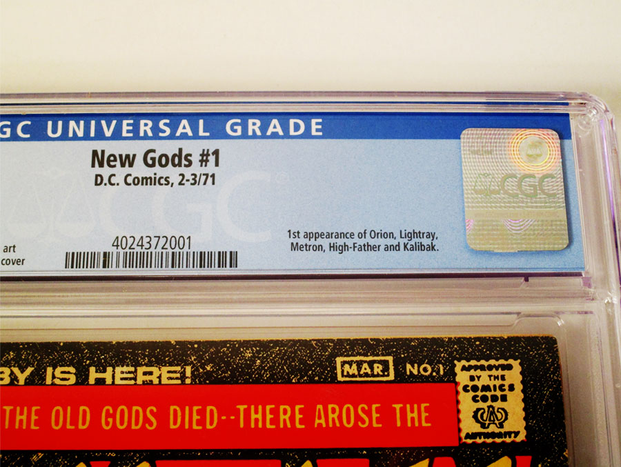 New Gods Vol 1 #1 Cover B CGC 7.0