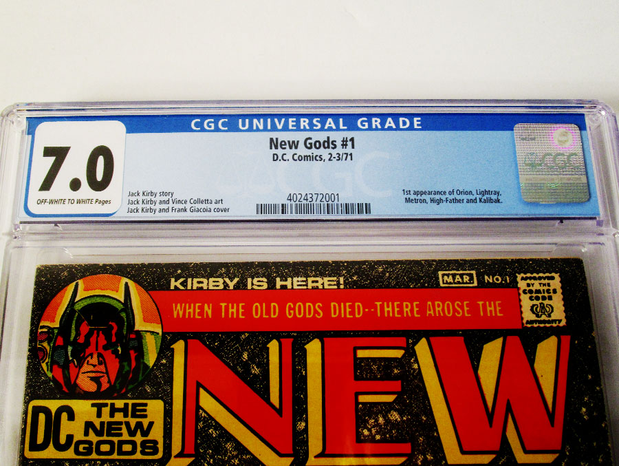 New Gods Vol 1 #1 Cover B CGC 7.0