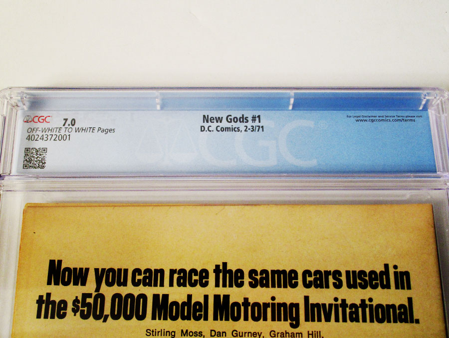 New Gods Vol 1 #1 Cover B CGC 7.0