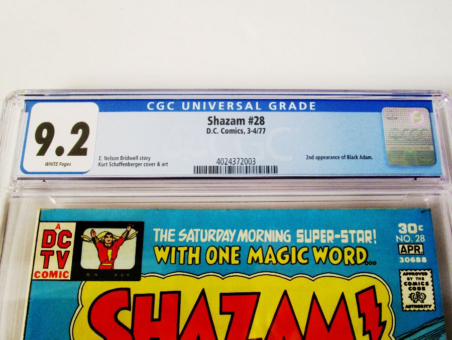 SHAZAM #28 Cover B CGC 9.2