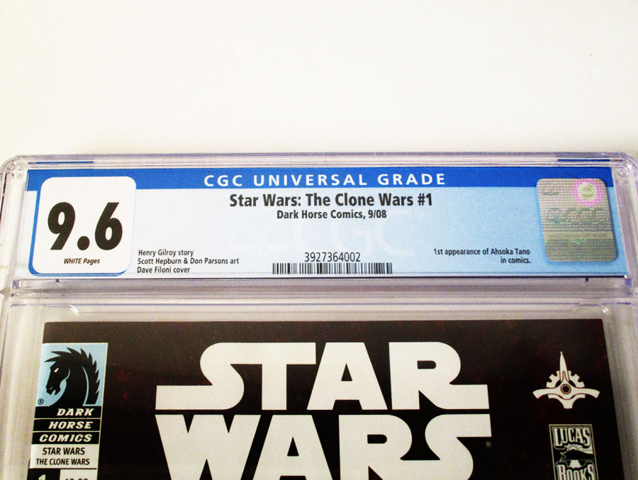 Star Wars Clone Wars #1 Cover B CGC 9.6