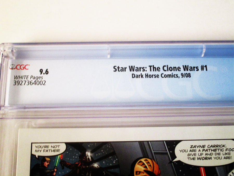 Star Wars Clone Wars #1 Cover B CGC 9.6