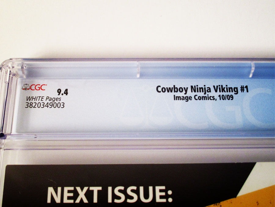 Cowboy Ninja Viking #1 Cover B CGC 9.4