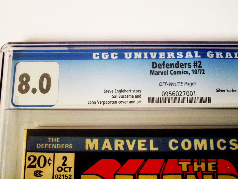 Defenders #2 Cover B CGC 8.0