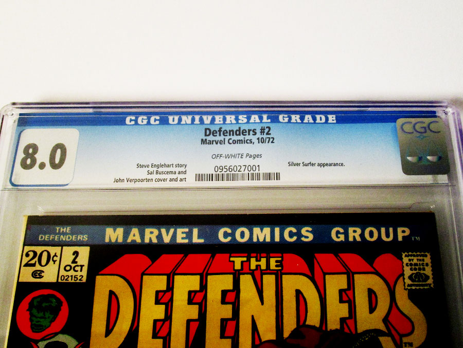 Defenders #2 Cover B CGC 8.0