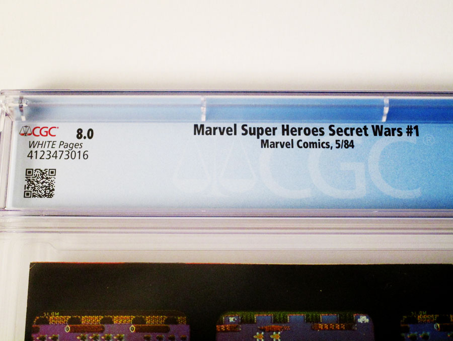 Marvel Super-Heroes Secret Wars #1 Cover E CGC 8.0
