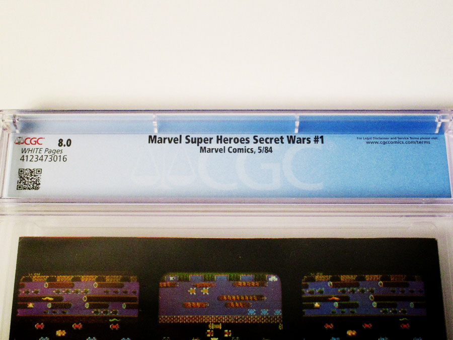 Marvel Super-Heroes Secret Wars #1 Cover E CGC 8.0