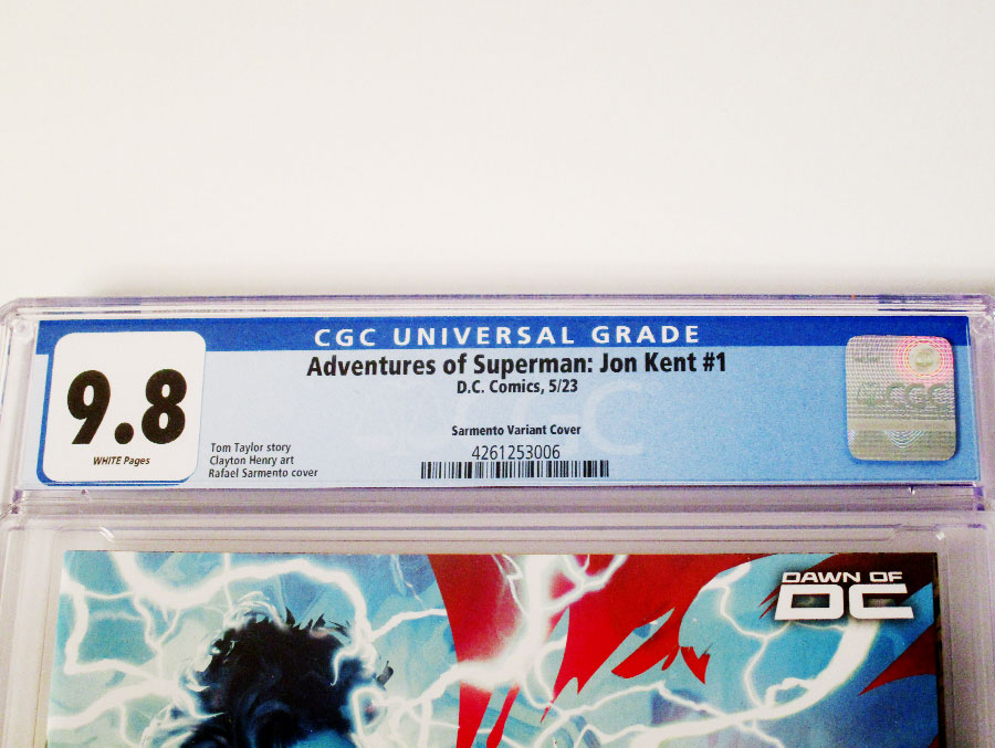 Adventures Of Superman Jon Kent #1 Cover L Variant Rafael Sarmento Card Stock Cover CGC 9.8