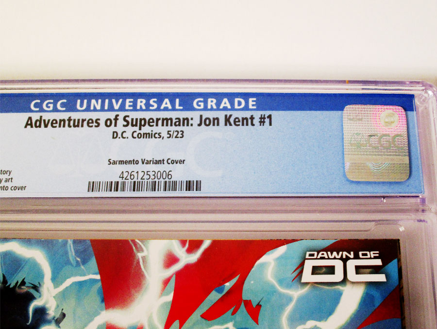 Adventures Of Superman Jon Kent #1 Cover L Variant Rafael Sarmento Card Stock Cover CGC 9.8