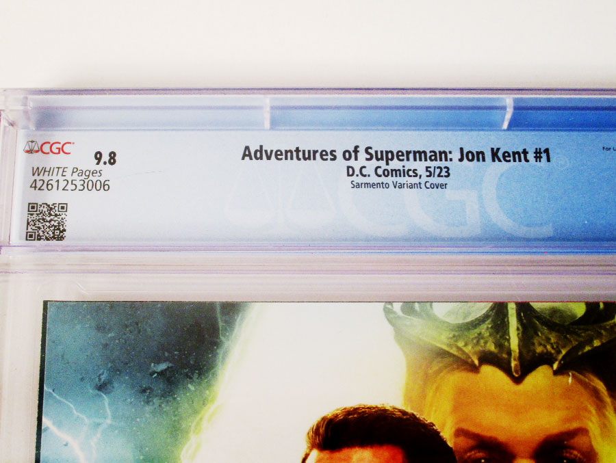 Adventures Of Superman Jon Kent #1 Cover L Variant Rafael Sarmento Card Stock Cover CGC 9.8