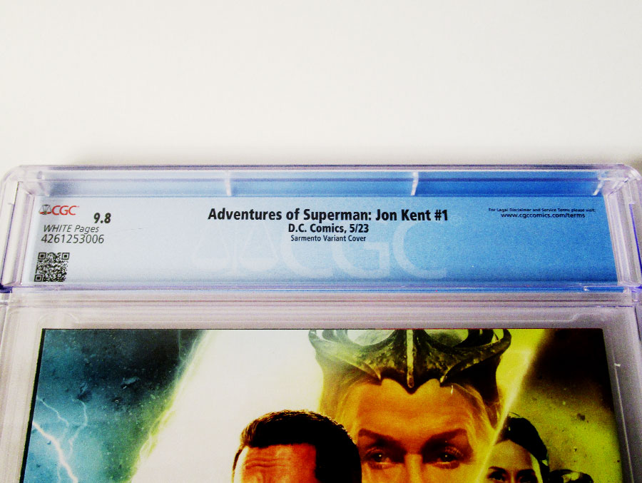 Adventures Of Superman Jon Kent #1 Cover L Variant Rafael Sarmento Card Stock Cover CGC 9.8