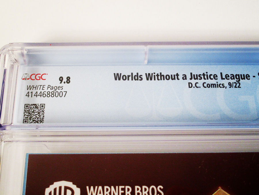 Dark Crisis Worlds Without A Justice League Superman #1 (One Shot) Cover E Regular Chris Burnham Cover CGC 9.8