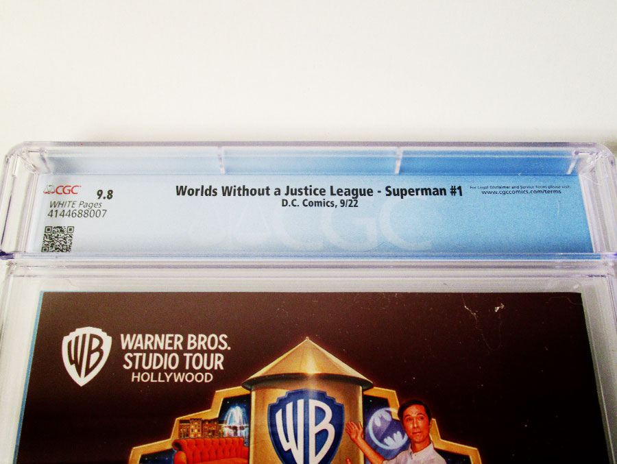 Dark Crisis Worlds Without A Justice League Superman #1 (One Shot) Cover E Regular Chris Burnham Cover CGC 9.8
