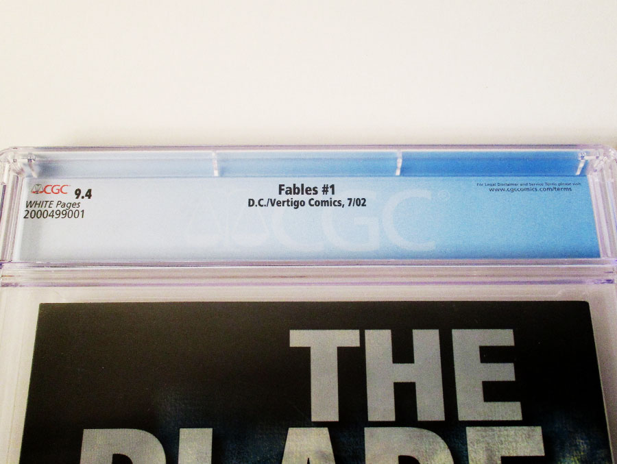 Fables #1 Special Edition Cover B CGC 9.4