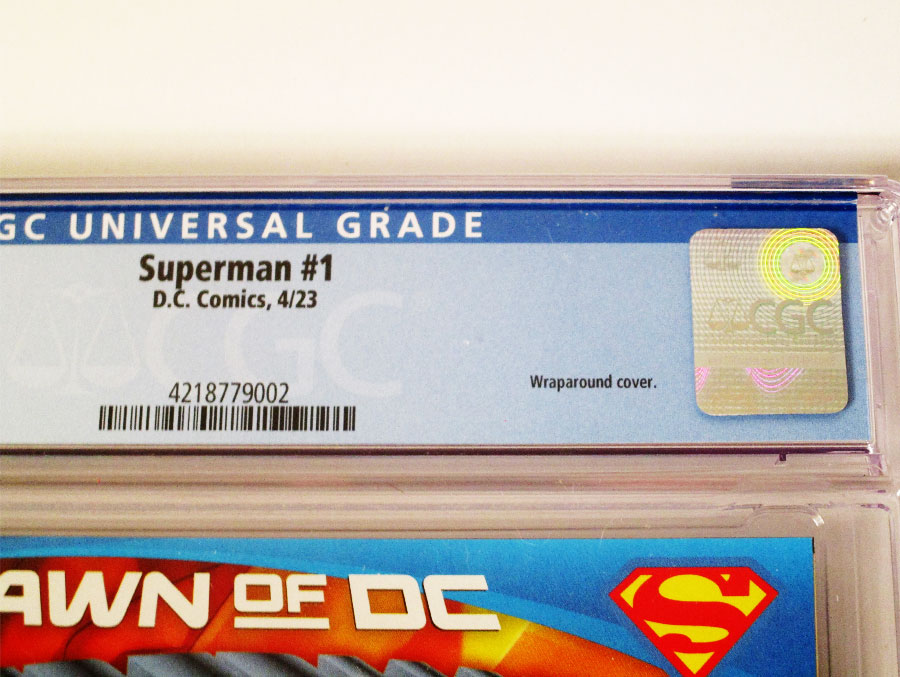 Superman Vol 7 #1 Cover W Regular Jamal Campbell Wraparound Cover CGC 9.8