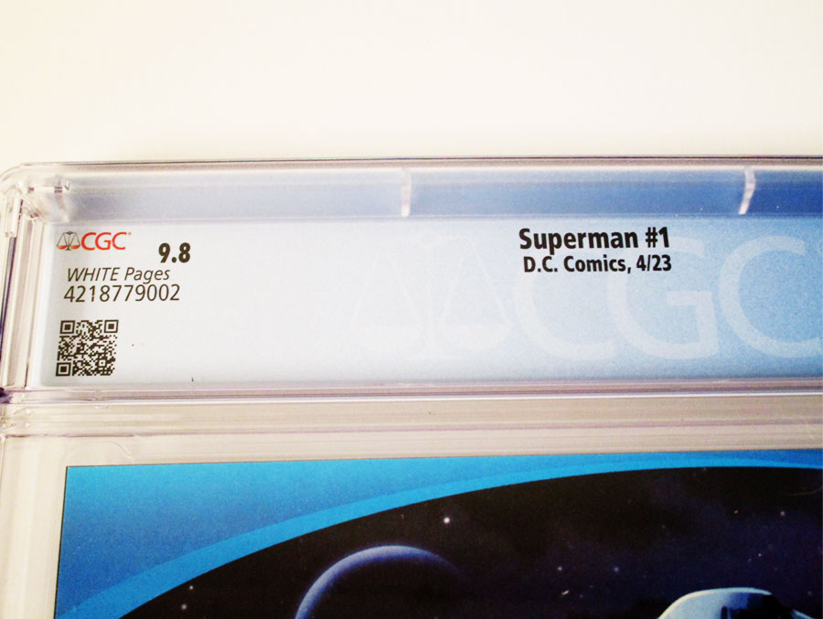 Superman Vol 7 #1 Cover W Regular Jamal Campbell Wraparound Cover CGC 9.8