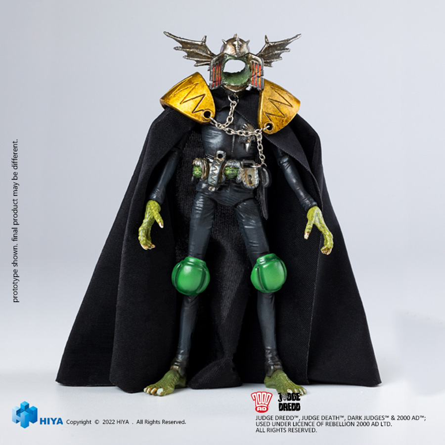 Judge Dredd Gaze Into The Fist Of Dredd 1/18 Scale Previews Exclusive Exquisite Miniature 2-Pack Action Figure