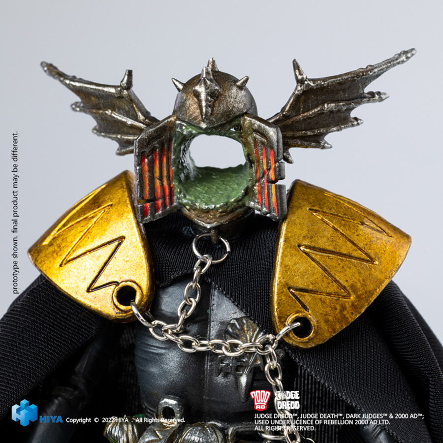 Judge Dredd Gaze Into The Fist Of Dredd 1/18 Scale Previews Exclusive Exquisite Miniature 2-Pack Action Figure