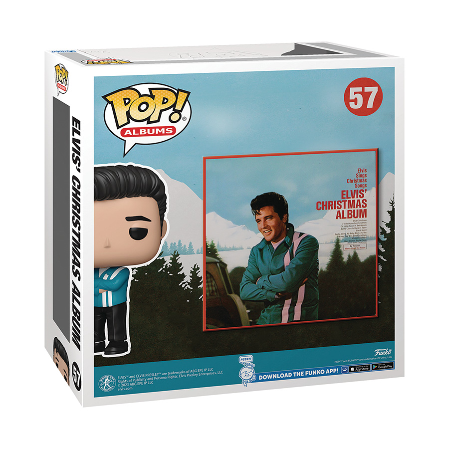 POP Albums Elvis X-Mas Album Vinyl Figure