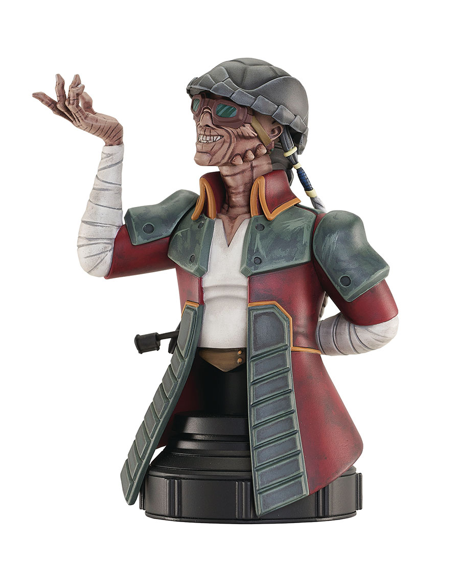 Star Wars The Clone Wars Animated Hondo Ohnaka 1/7 Scale Mini Bust