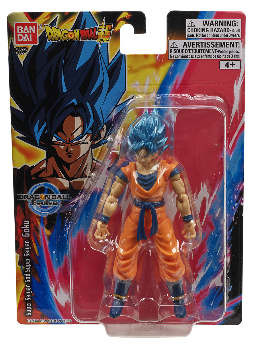 Dragon Ball Super Super Saiyan Blue Goku Dragon Ball Evolve 5-Inch Action Figure