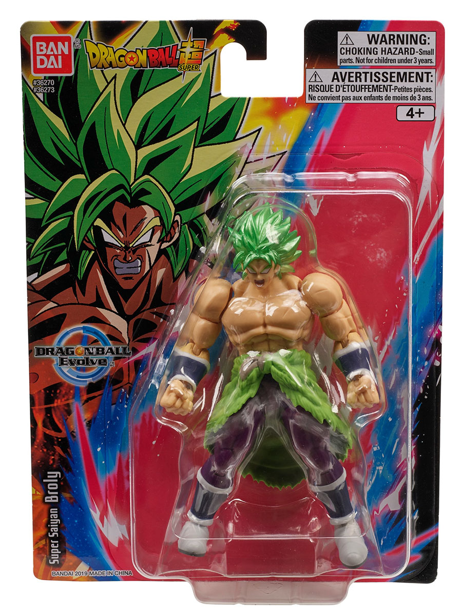 Dragon Ball Super Super Saiyan Broly Dragon Ball Evolve 5-Inch Action Figure