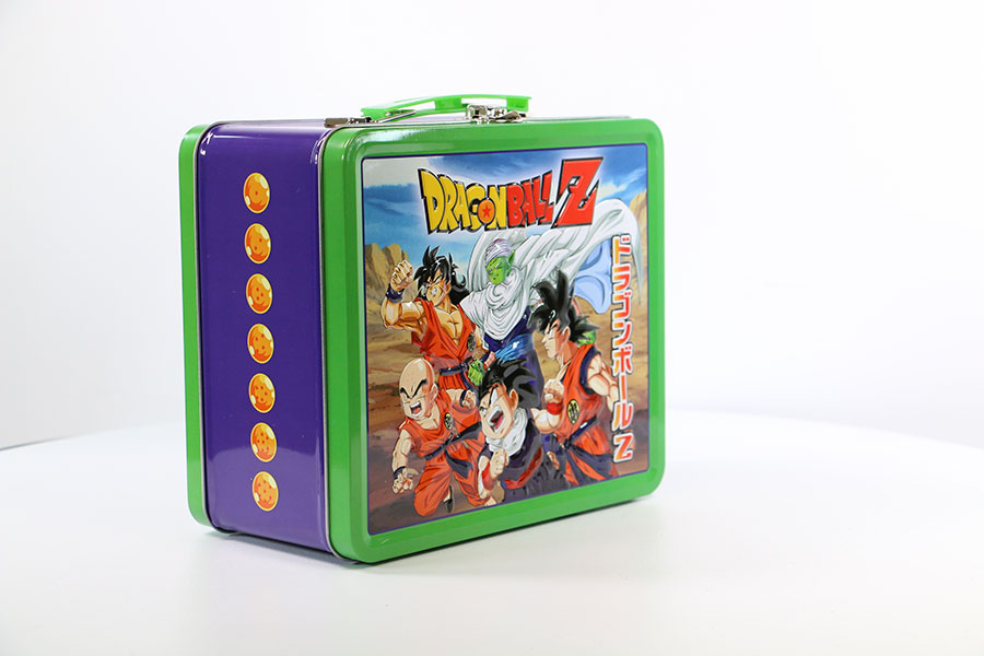 Tin Titans Dragon Ball Z Saiyan Saga Previews Exclusive Lunch Box With Beverage Container
