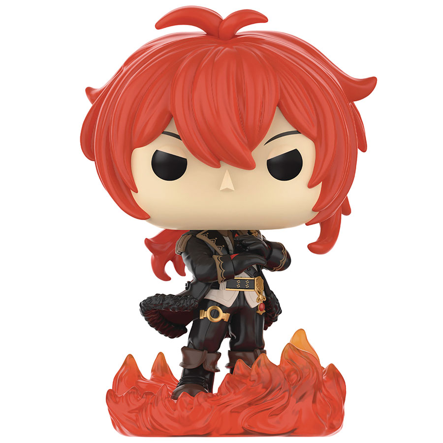 POP Games Genshin Impact Series 2 Diluc Ragnvindr Vinyl Figure