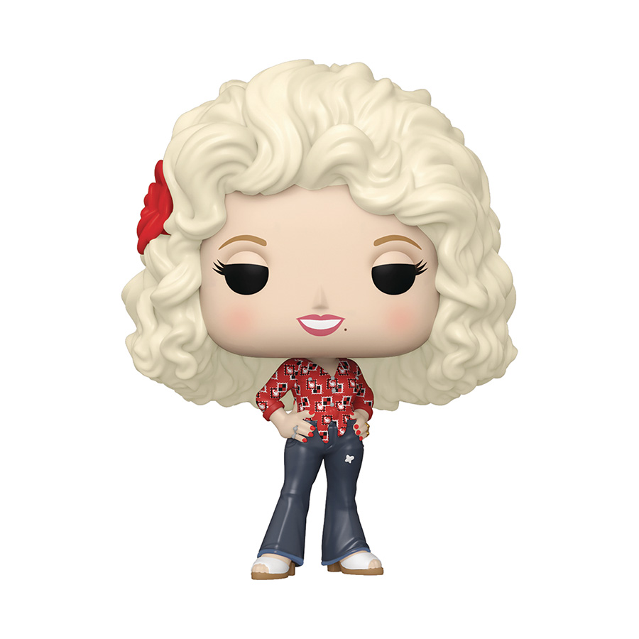 POP Rocks Dolly Parton (1977 Tour) Vinyl Figure