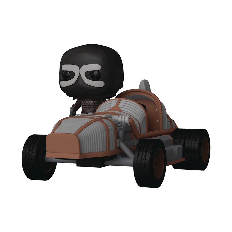 POP Rides Deluxe Mad Max The Road Warrior Lone Wolf Vinyl Figure