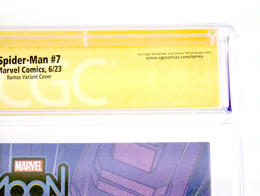 Spider-Man Vol 4 #7 Cover K Variant Humberto Ramos Top Secret Spoiler Cover CGC Signature Series 9.8 Signed By Dan Slott