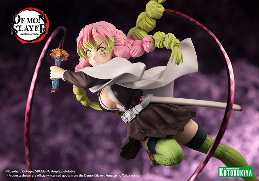 Demon Slayer Kimetsu No Yaiba Mitsuri Kanroji ARTFX J Statue